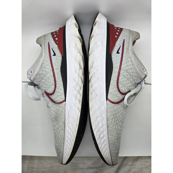 Nike React Infinity Run Flyknit 3 Shoes Men\'s 12 Grey Athletic Alabama Sneakers main image 6